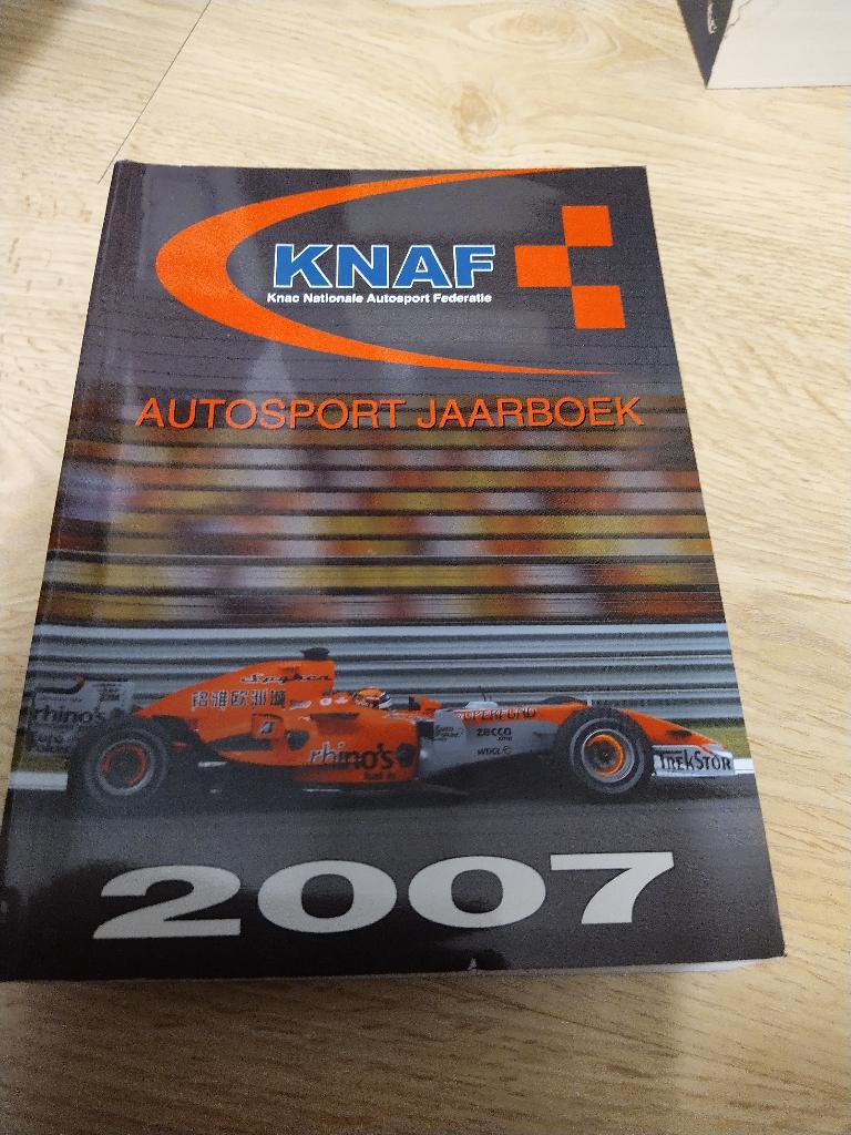 Knaf autosport jaarboek 2007, Ophalen of Verzenden, Zo goed als nieuw, Algemeen