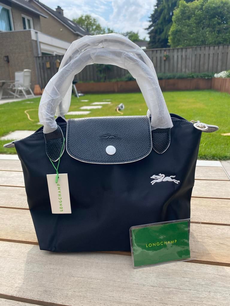 LONGCHAMP Le Pliage Club S Handtas Zwart, Ophalen of Verzenden, Nieuw, Zwart, Handtas