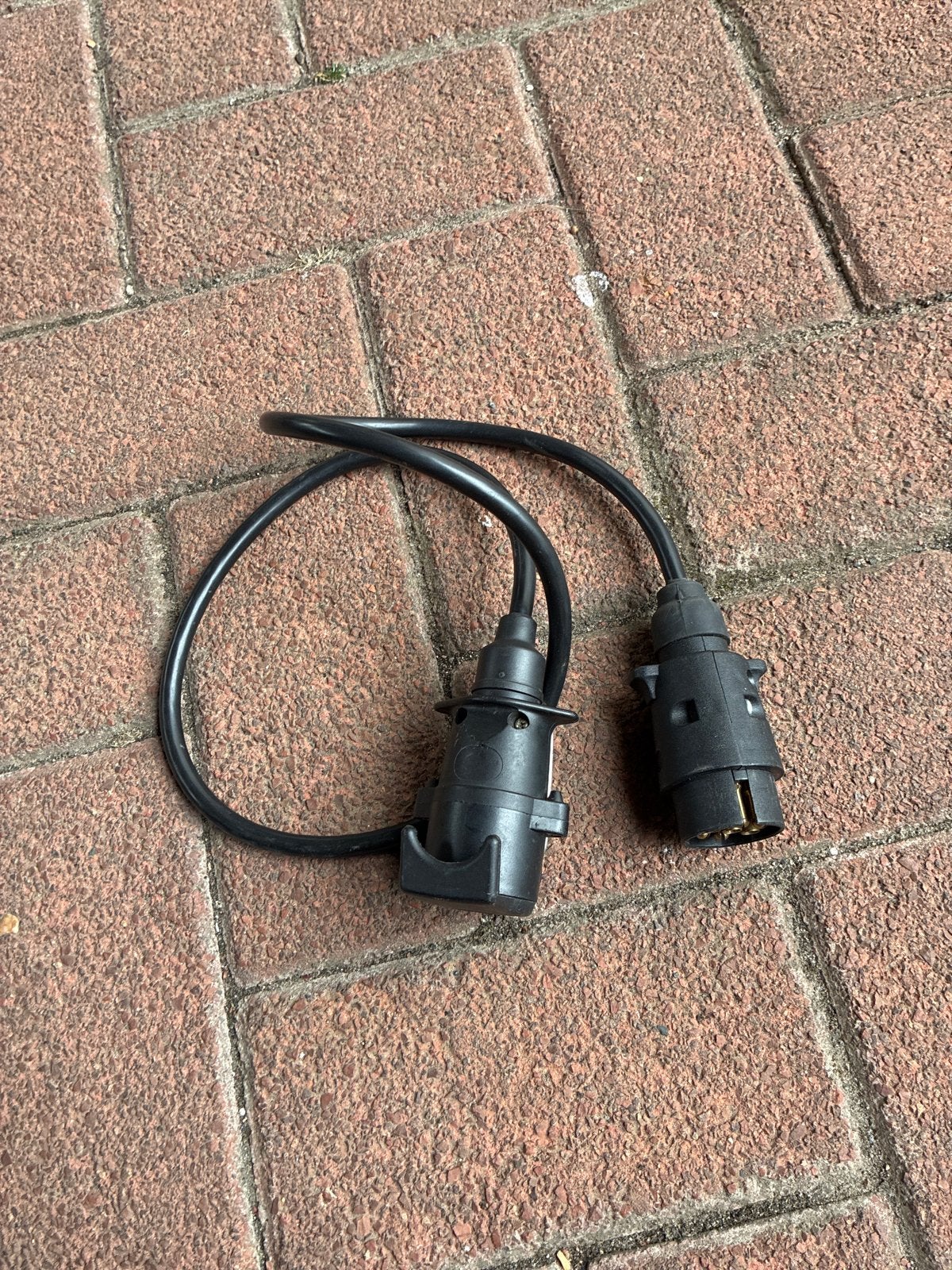 Verloopkabel 7-polig naar 13-polig voor aanhanger, Ophalen of Verzenden, Gebruikt