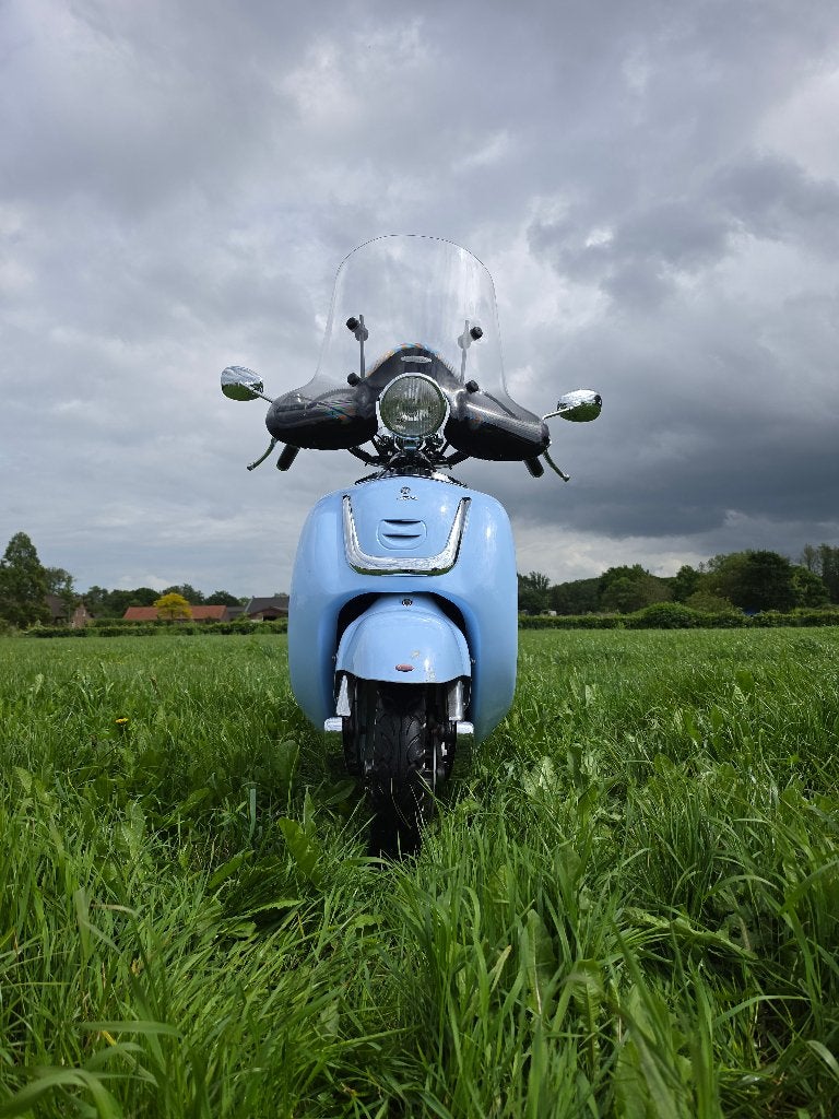 Brom-Scooter, Fietsen en Brommers, Gebruikt, Benzine, Ophalen, Overige merken