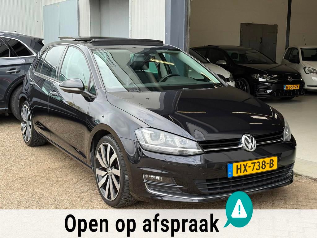 Volkswagen Golf 1.4 TSI ACT DSG Panoramadak|Xenon|NAP|Camera, Auto's, Volkswagen, Gebruikt, 150 pk, Leder en Stof, Zwart