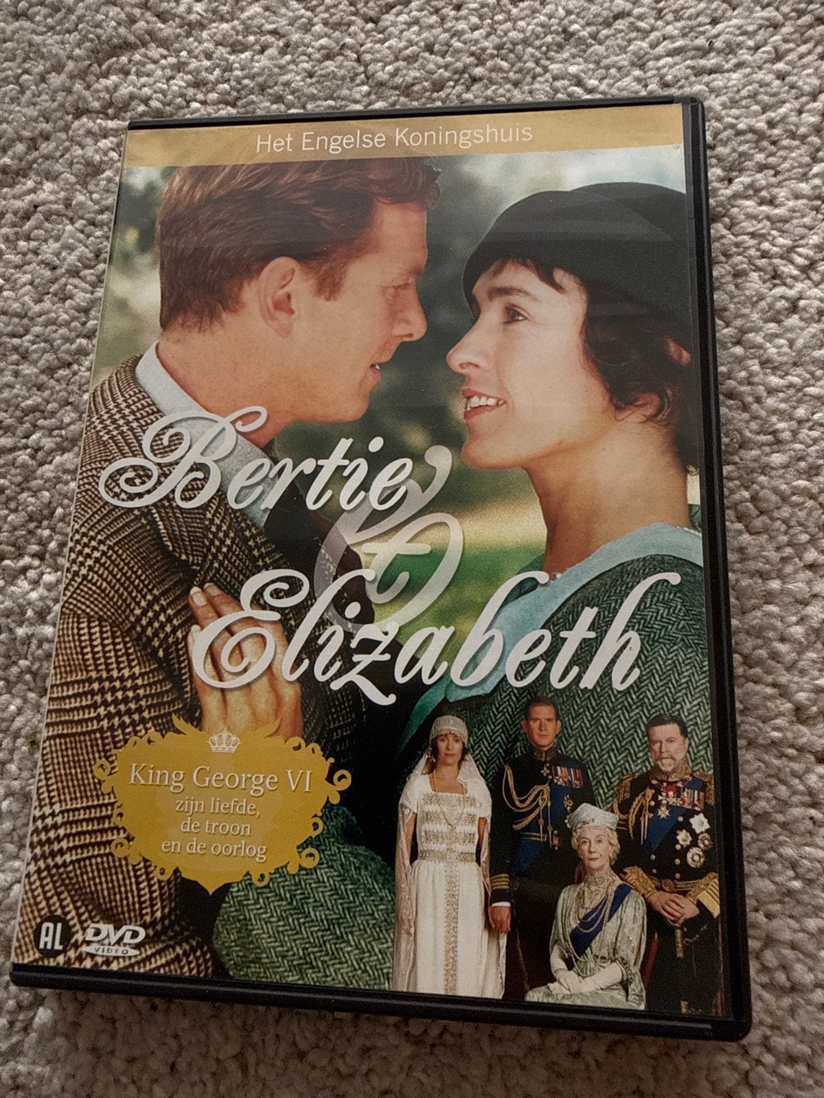 Bertie & Elizabeth DVD - Het Engelse Koningshuis, Nederlands, Ophalen of Verzenden, Gebruikt, Engels