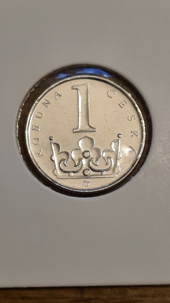 Tsjechië - 1 Koruna 2012, Verzenden, Overige landen, Losse munt