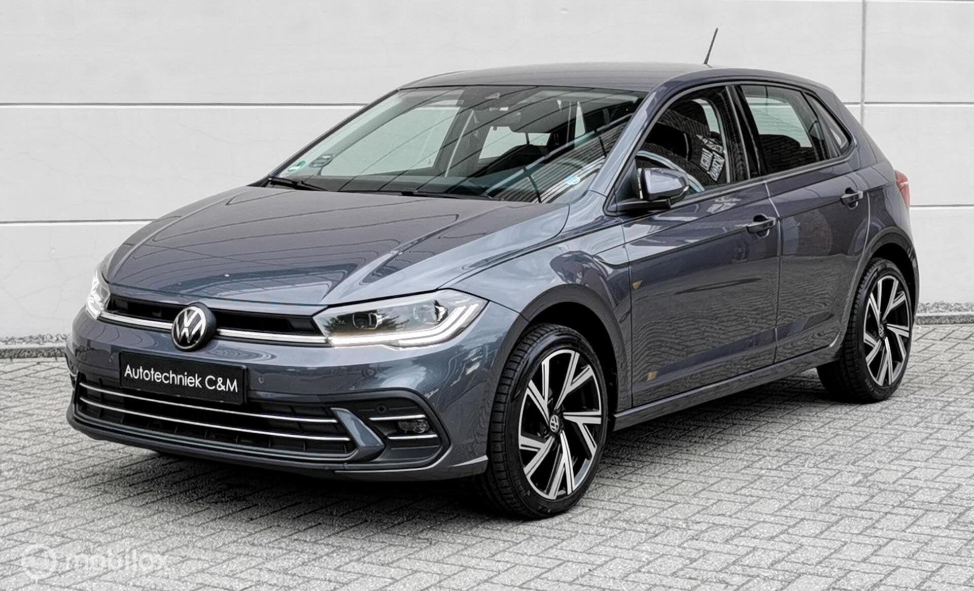 Volkswagen Polo 1.0 TSI 95PK/DSG/ACC/CARPLAY/IQLIGHT/DAB/PDC, Auto's, Dealer onderhouden, Stof, Zwart, 1104 kg