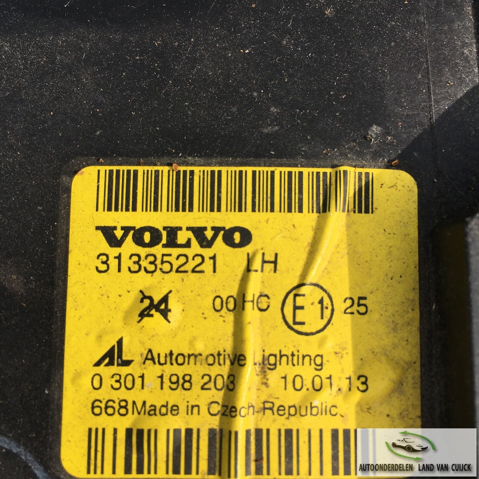 Volvo V50 Sw  2009 Koplamp  Linksvoor, Auto-onderdelen, Gebruikt, -, -, Ophalen of Verzenden