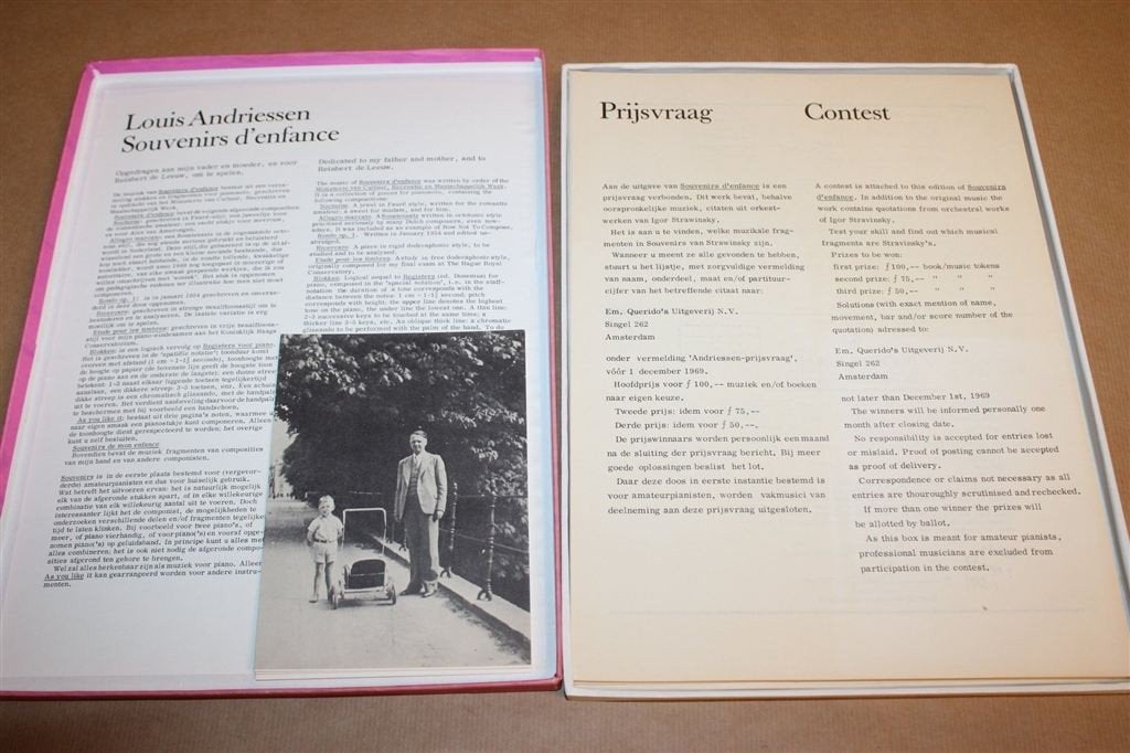 Souvenirs denfance — Andriessen Losbladig in Doos 1969, Ophalen of Verzenden, Gelezen, Artiest