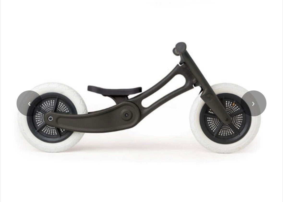 Wishbone Loopfiets 2-in-1 gerecycled zwart, Ophalen, Gebruikt