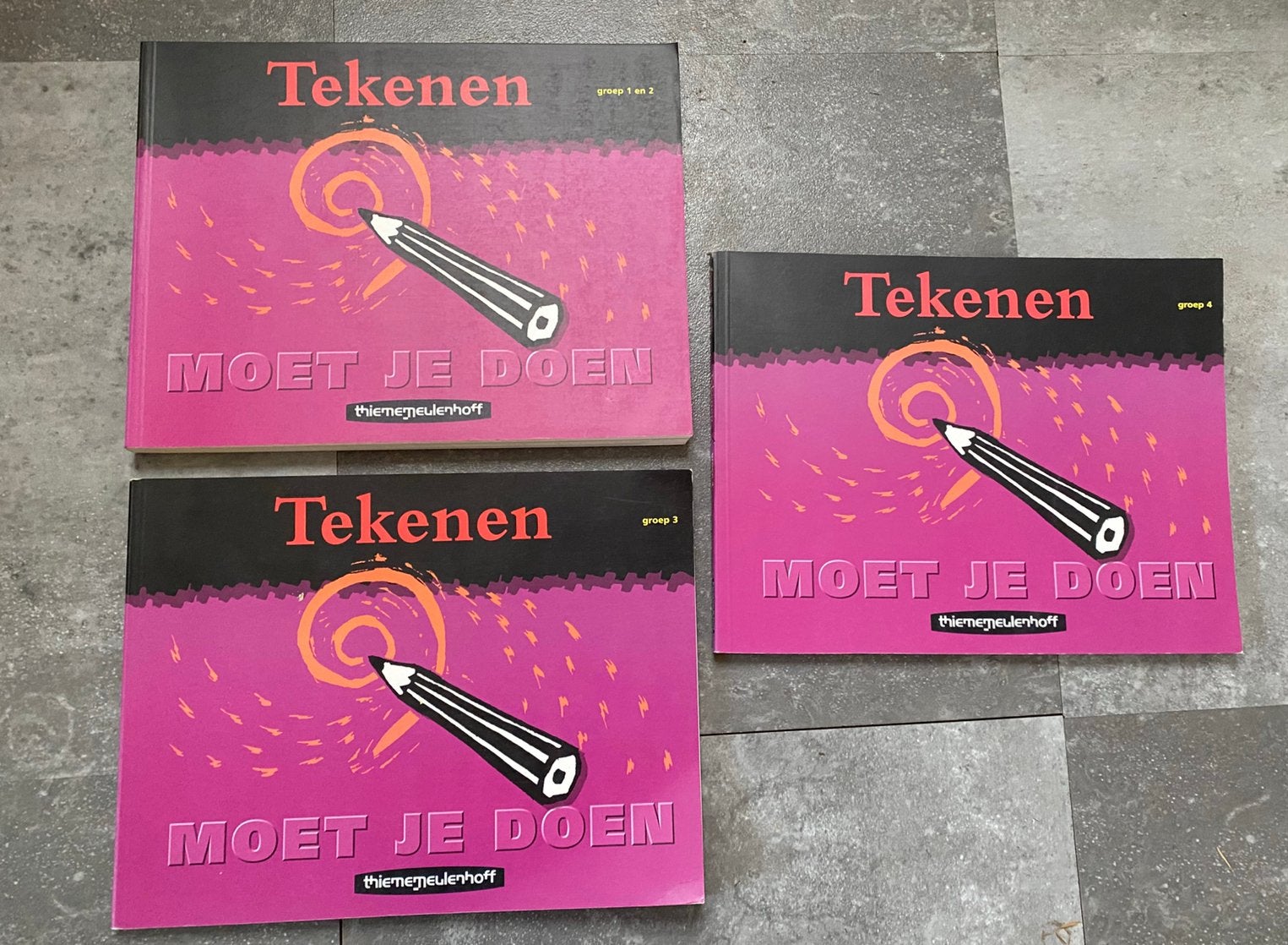 Tekenen moet je doen - tekenlessen groep 1-2-3-4, Ophalen of Verzenden, Zo goed als nieuw