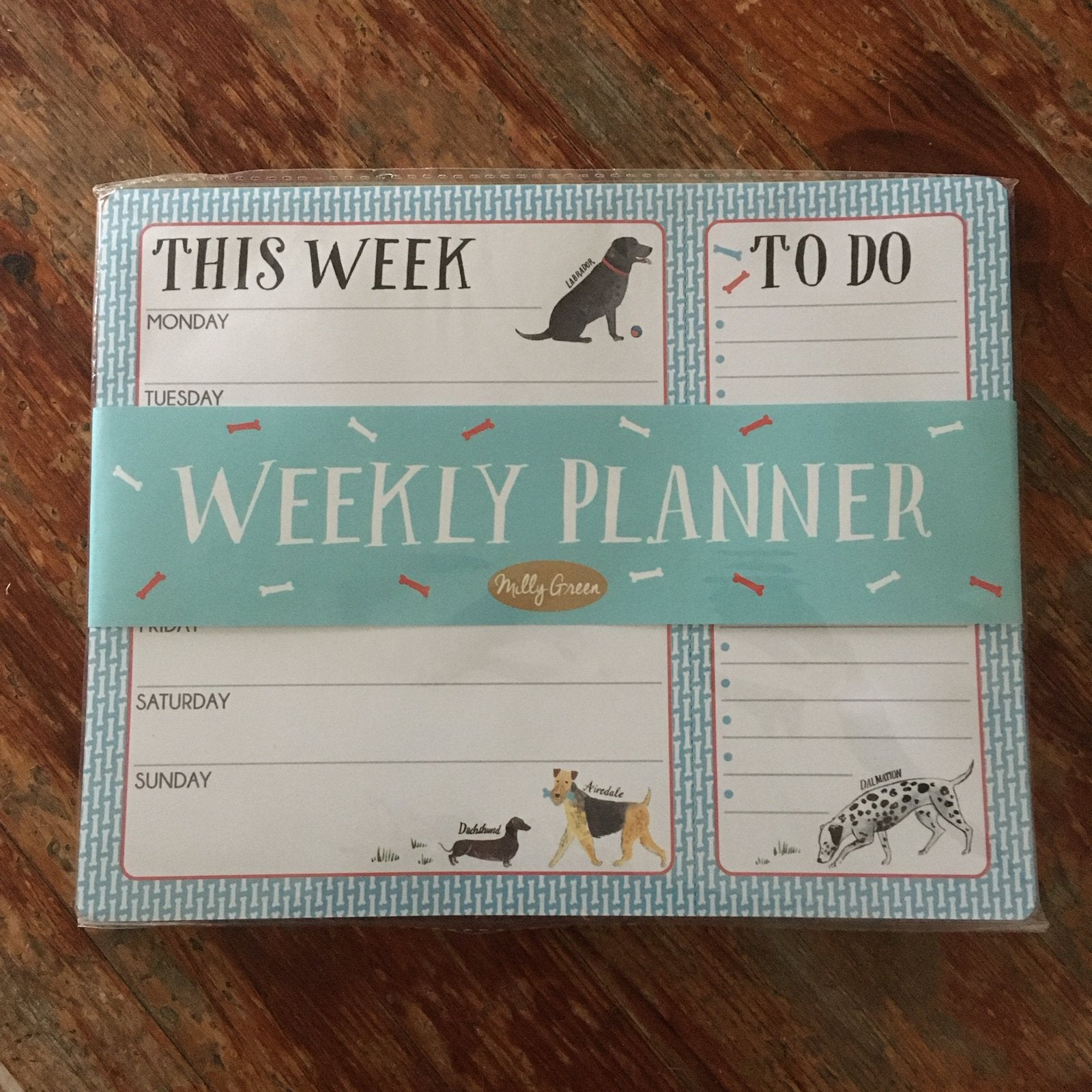 Weekly planner van milly green, Diversen, Agenda's, Ophalen of Verzenden, Nieuw