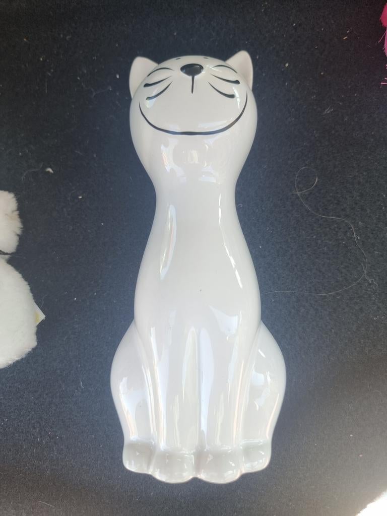 Leuke witte en zwarte kat poes als luchtbevochtiger, Verzenden, Nieuw