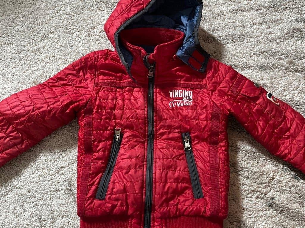 Winterjas jongen 110 size 5 vingino, Ophalen of Verzenden, Zo goed als nieuw, Vingino, Jongen