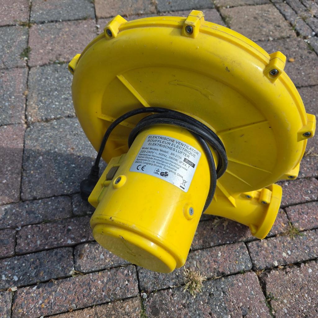 Elektrische ventilator / blower - 380W, Ophalen of Verzenden, Gebruikt, Ventilator