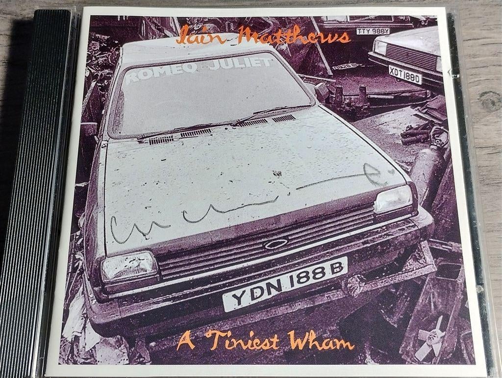 Iain Matthews ‎- A Tiniest Wham [Gesigneerd], Cd's en Dvd's, Ophalen of Verzenden, Zo goed als nieuw