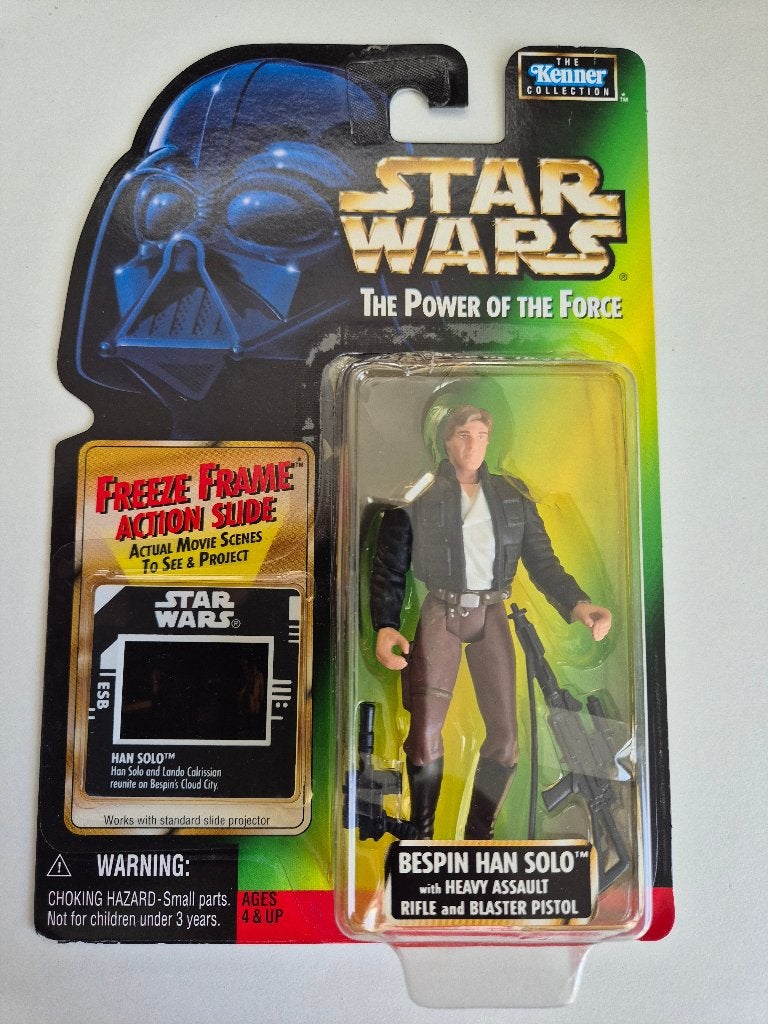 Star Wars POTF FF Bespin Han Solo - Error card, Verzamelen, Ophalen of Verzenden, Nieuw, Actiefiguurtje