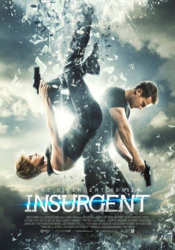 DIVERGENT   SERIES  :  INSURGENT      filmposter., Rechthoekig Staand, Verzenden, Nieuw, A1 t/m A3
