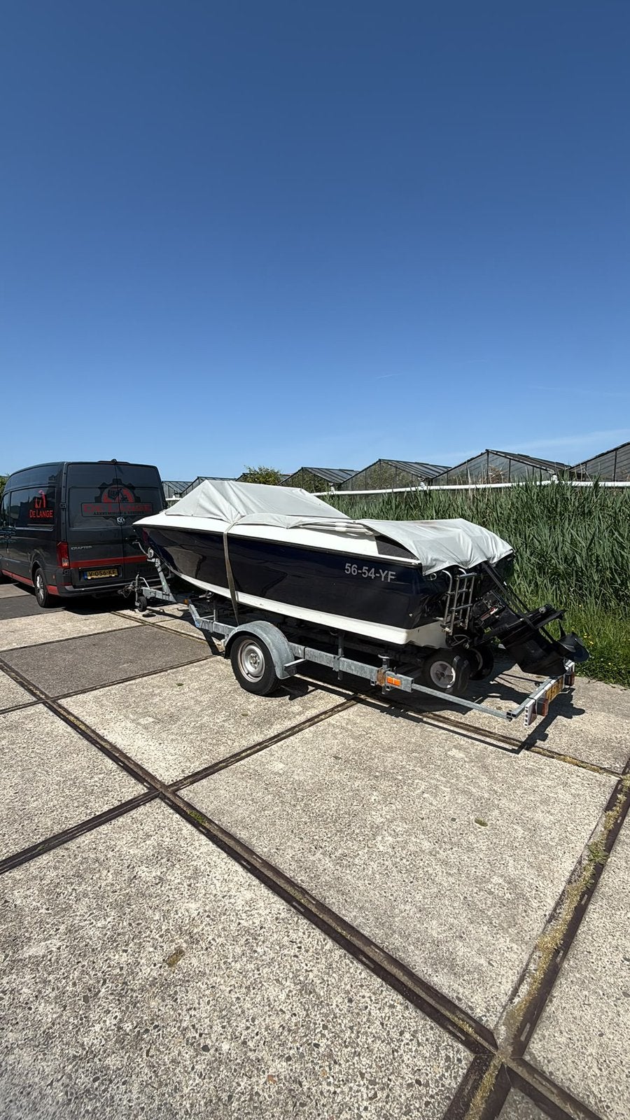 Mooie boot met 140 pk motor, vaart uitstekend, Ophalen, Gebruikt, Binnenboordmotor, 120 tot 200 pk