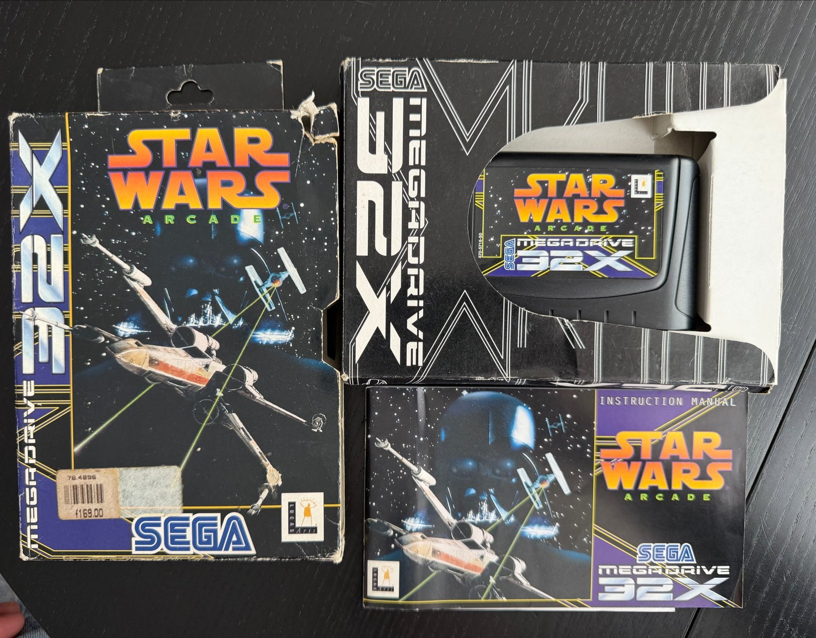 Sega Megadrive 32X Star Wars Arcade CIB, Gebruikt, Shooter, 1 speler, Ophalen of Verzenden