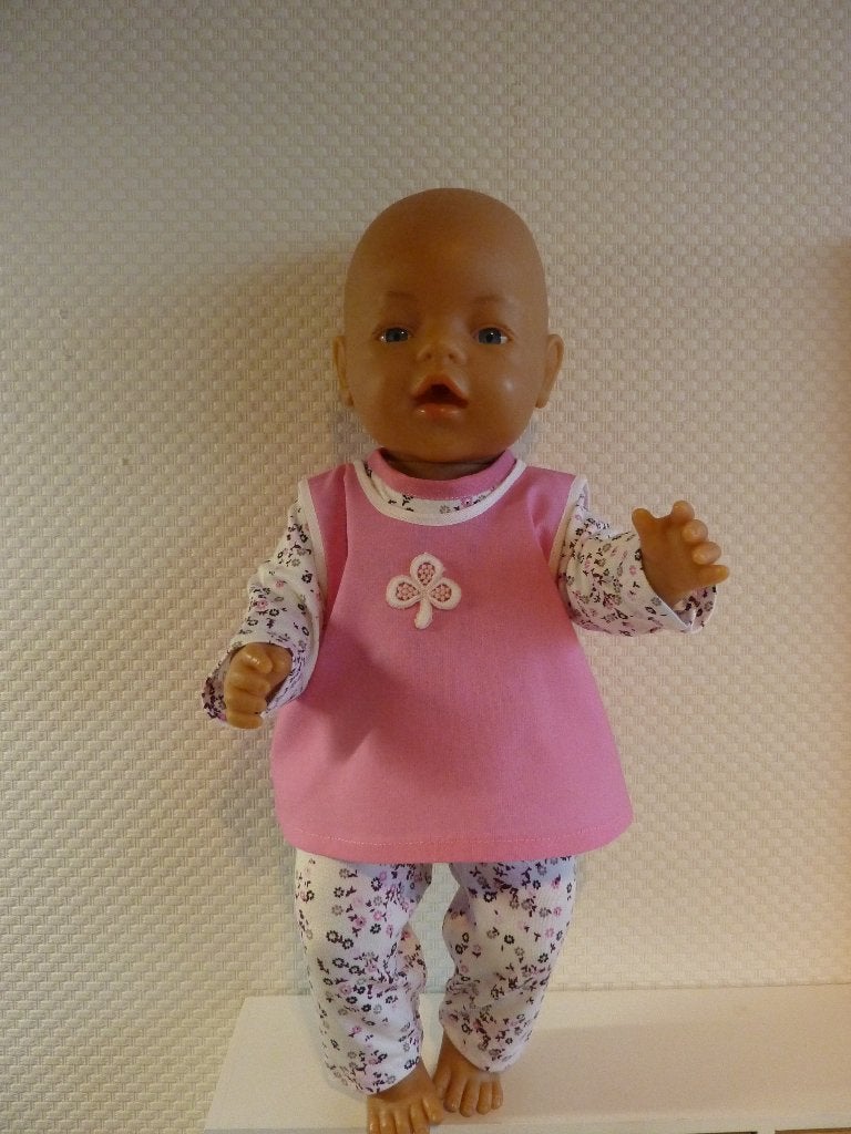 3 Delig setje voor de baby born pop van 43 cmPoppenkleertjes, Ophalen of Verzenden, Nieuw, Babypop