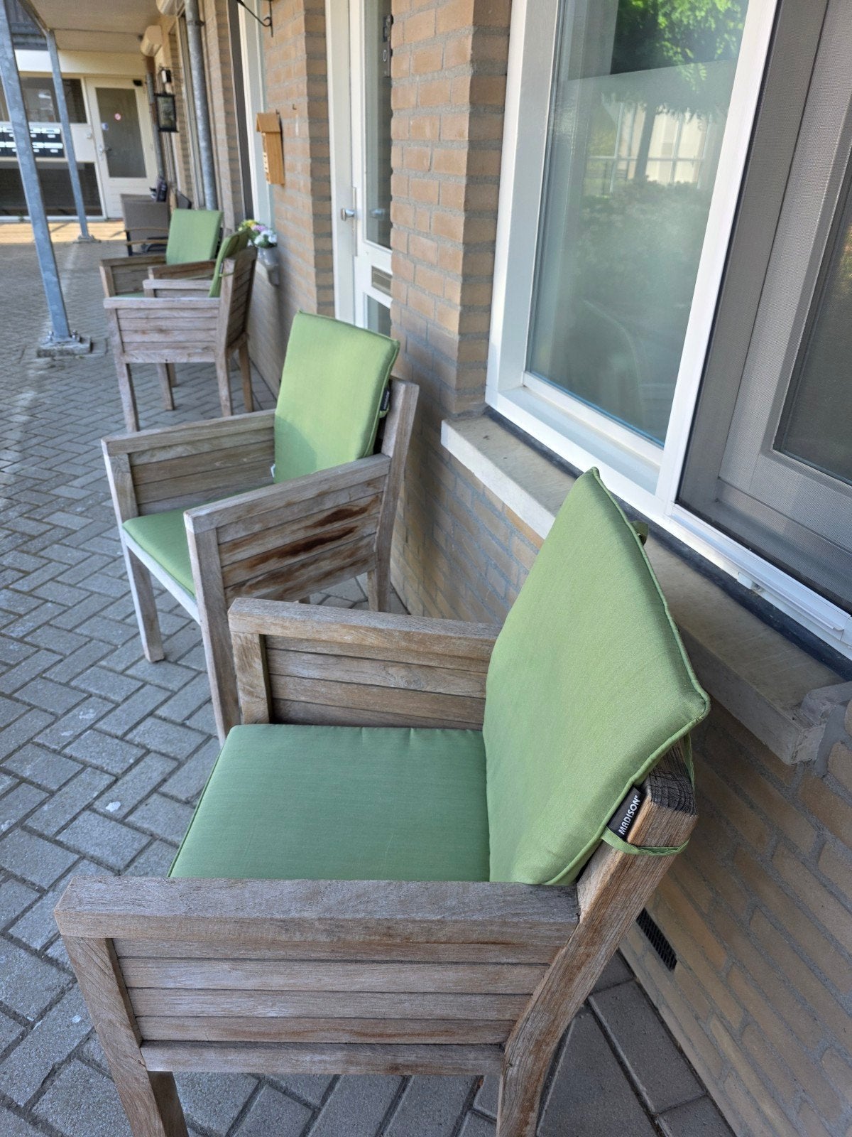 tuin stoelen, Tuin en Terras, Tuinstoelen, Ophalen, Gebruikt, Hout