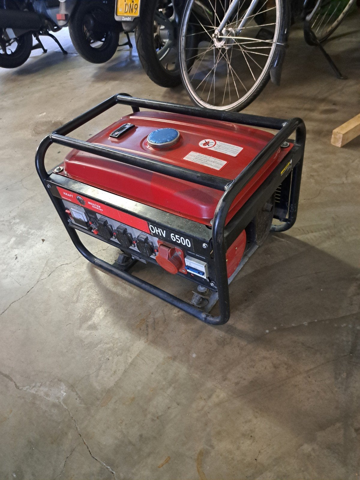 KRAFT DHV 6500 Benzine Aggregaat, Ophalen, Gebruikt