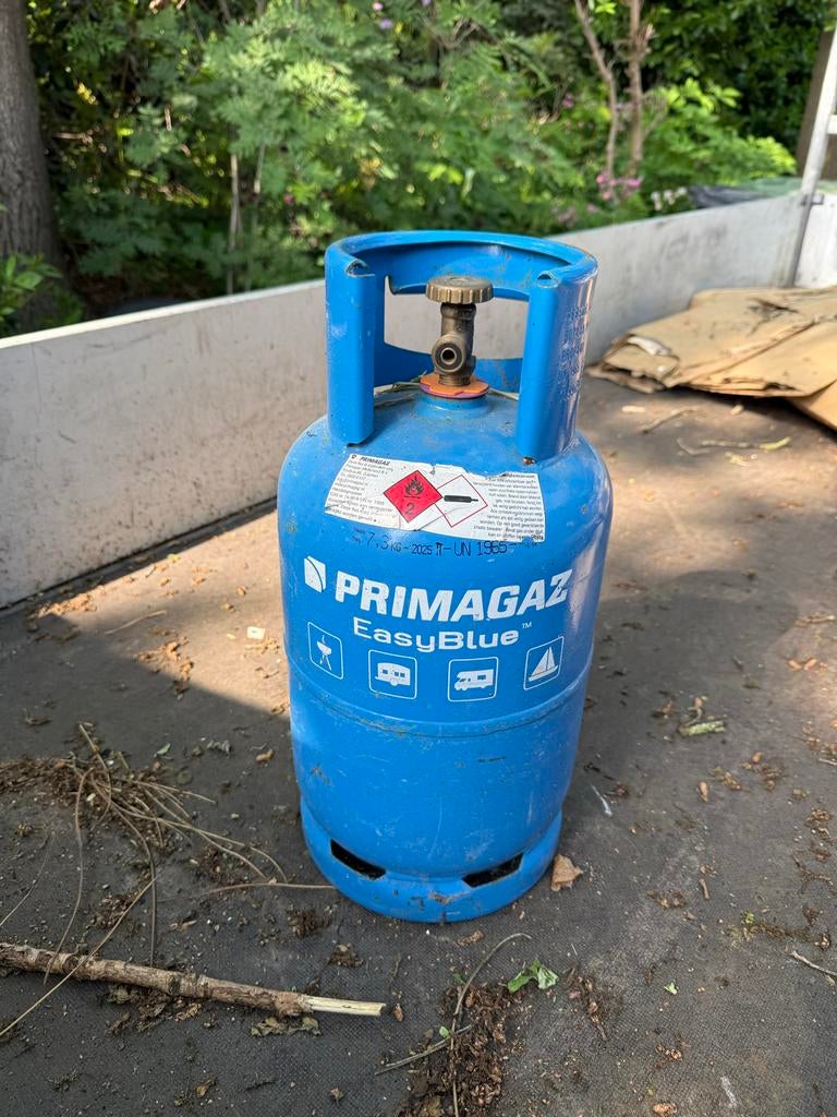 Primagaz EasyBlue gasfles 7,3 kg, Ophalen of Verzenden, Zo goed als nieuw