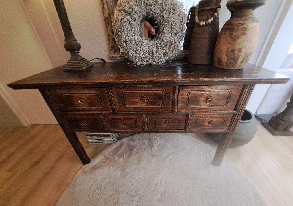 Stijlvolle grote sidetable, Huis en Inrichting, Kasten | Dressoirs, Ophalen, Gebruikt, 150 tot 200 cm, Met lade(s)