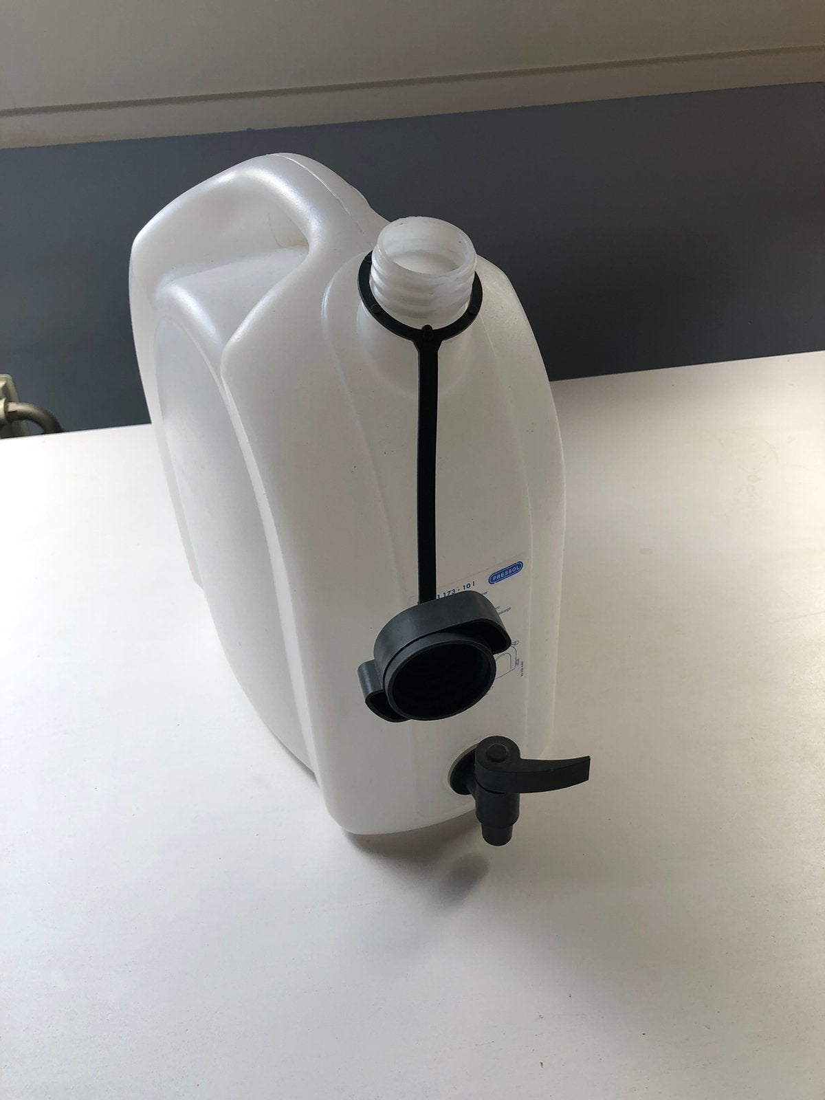 Pressol Jerrycan met kraan - 10 liter, Ophalen of Verzenden, Zo goed als nieuw