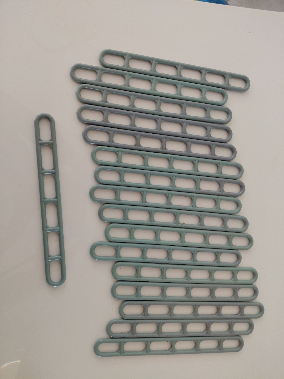 17 ladderspanners tentelastiek, Ophalen of Verzenden, Zo goed als nieuw