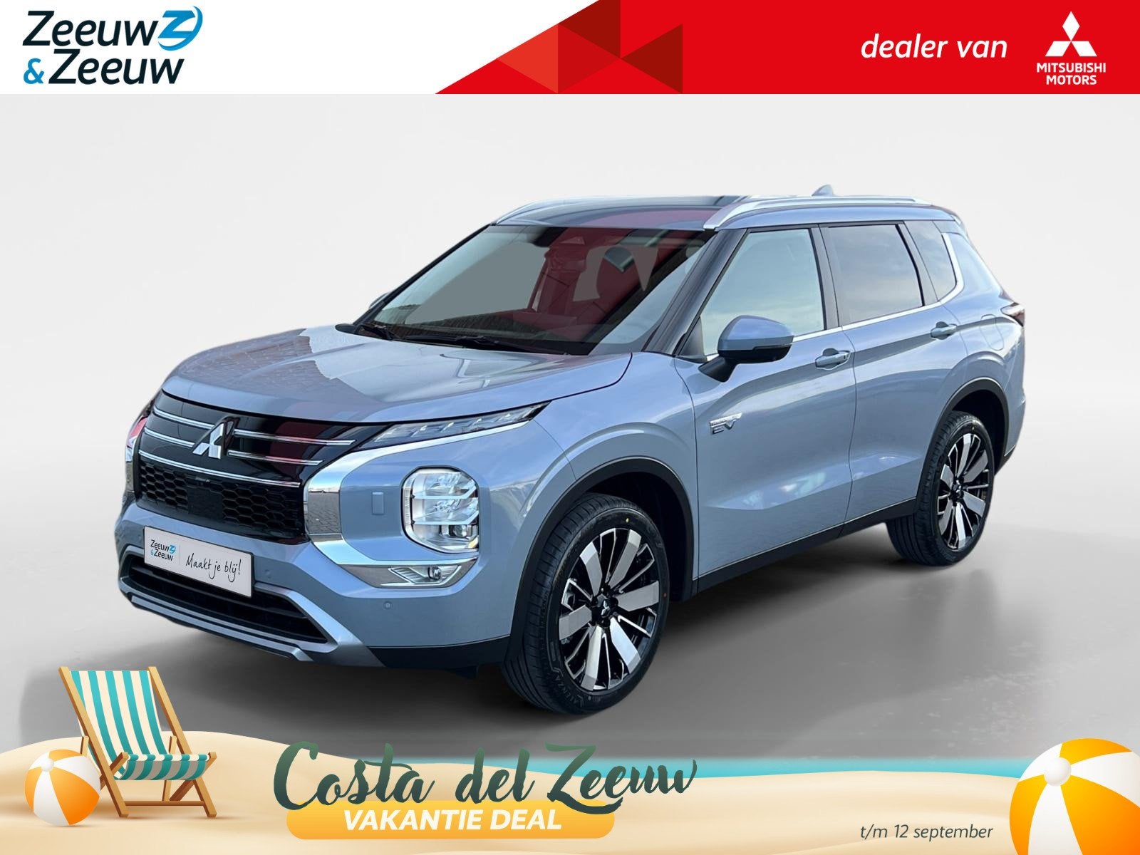 Mitsubishi Outlander 2.4 PHEV Business Edition AWD |Zakelijk, Auto's, Automaat, Outlander, Met garantie (alle), Hybride Elektrisch/Benzine