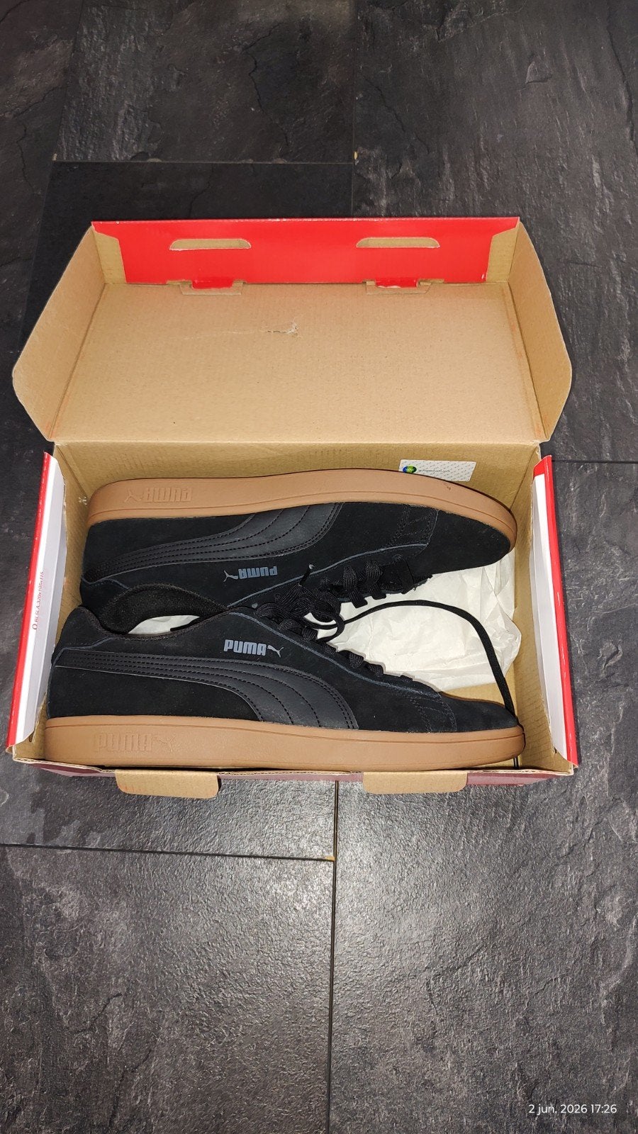 Nieuwe Puma sneakers maat 44, Kleding | Heren, Puma, Zwart, Nieuw, Ophalen of Verzenden