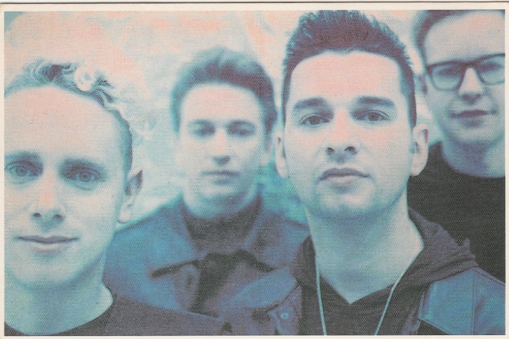 Ansichtkaart, Artiest,  Depeche Mode  (240), Verzenden, 1980 tot heden, Sterren en Beroemdheden
