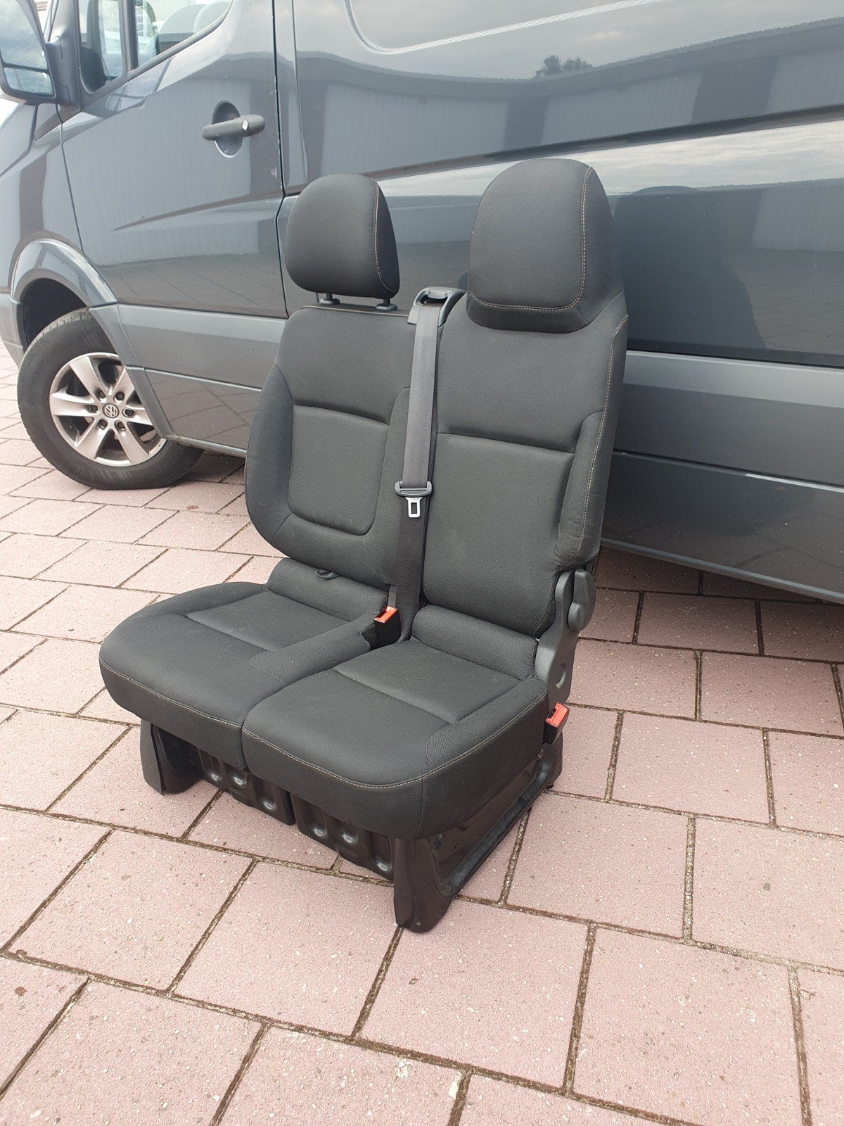 RENAULT TRAFIC - OPEL VIVARO LUXE BIJRIJDERSBANK 2 ZITS BANK, Auto-onderdelen, Ophalen of Verzenden, Nieuw, Opel