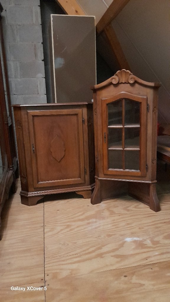 driehoekige hoekkast, Ophalen, 200 cm of meer, Klassiek, 50 tot 100 cm