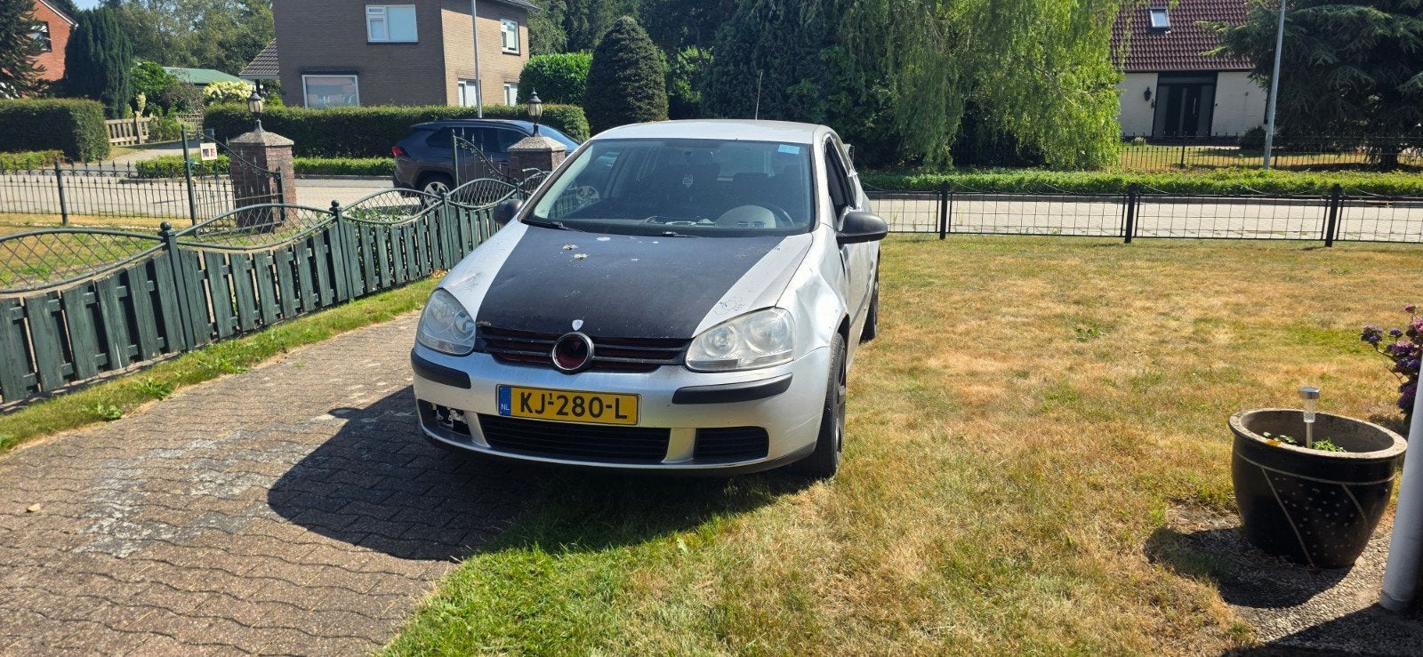 Volkswagen Golf 1.4 16V 59KW 3D 2007 Grijs, Ophalen, Gebruikt, Volkswagen
