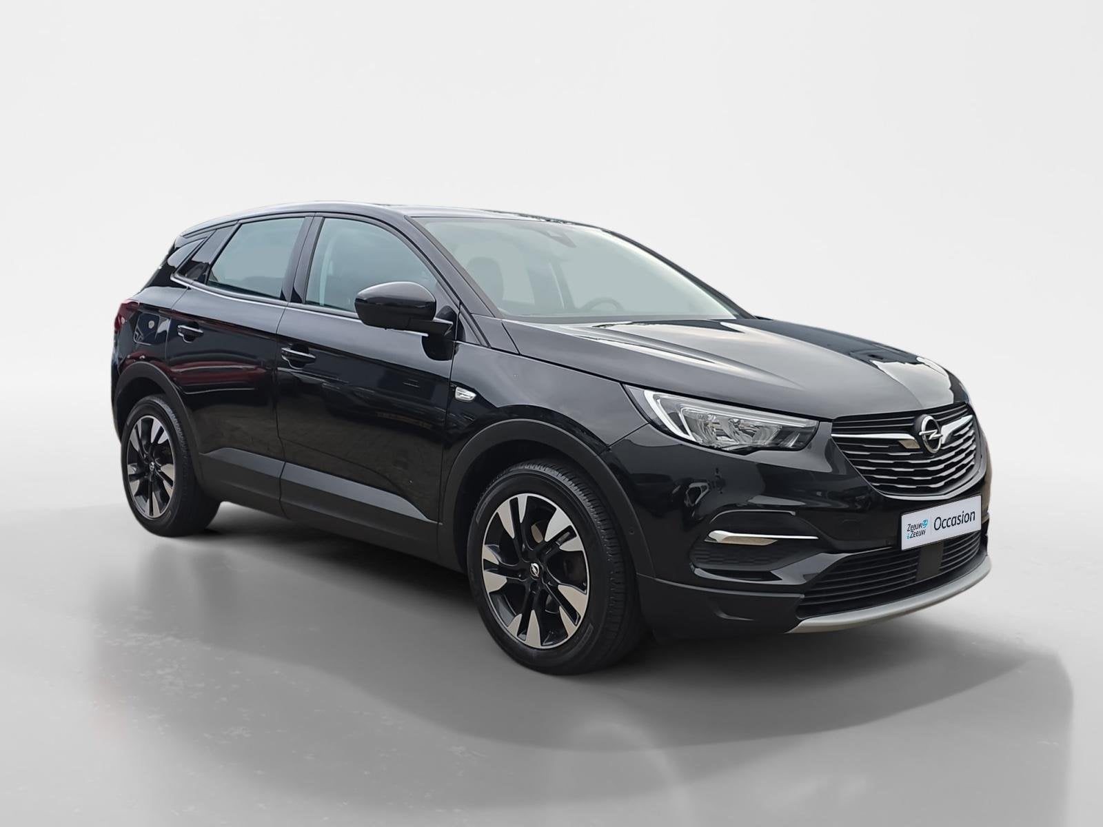 Opel Grandland X 1.2 Turbo Business Executive | Automaat | A, Auto's, 12 maanden, Gebruikt, 1199 cc, Leder en Stof