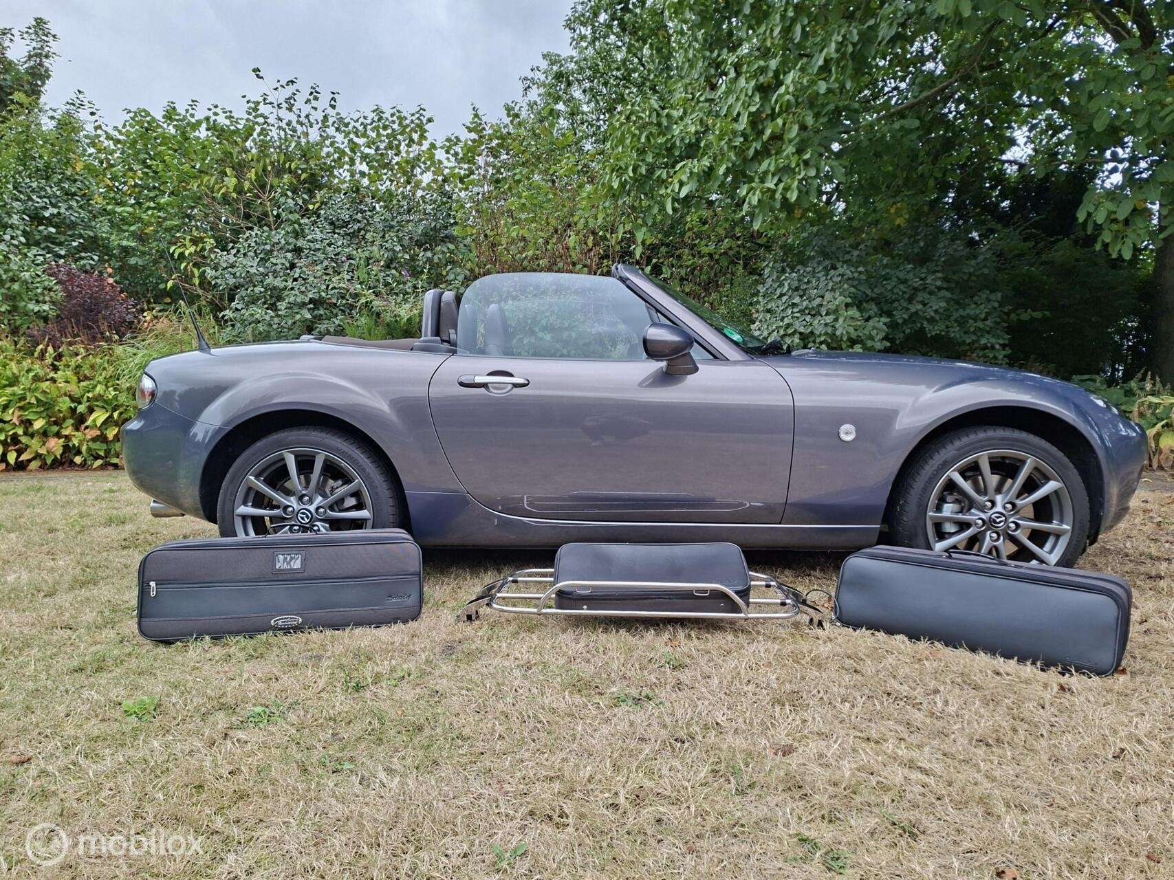 Prachtige Mazda MX-5 2.0 Niseko vrijwel nieuwstaat!, Auto's, Achterwielaandrijving, 4 cilinders, Cabriolet, 160 pk