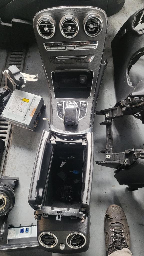 Mercedes glc 253 complete middenconsole met modules OEM, Ophalen, Gebruikt, Mercedes-Benz
