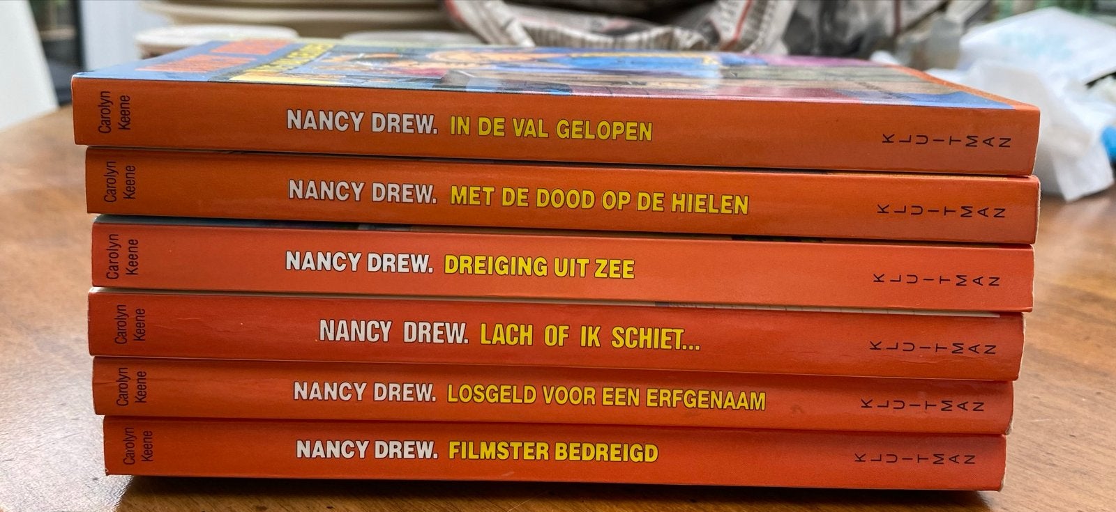 Grote collectie jeugdboeken: Nancy Drew, De Vijf, Tina, etc., Ophalen of Verzenden, Gelezen, Fictie algemeen