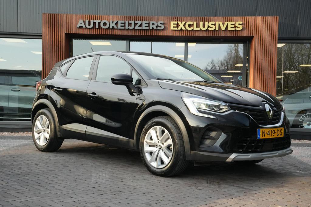 Renault Captur 1.0 TCe 100 Bi-Fuel Zen LPG Cruise Airco DAB+, Auto's, Renault, Voorwielaandrijving, Gebruikt, Euro 6, Zwart