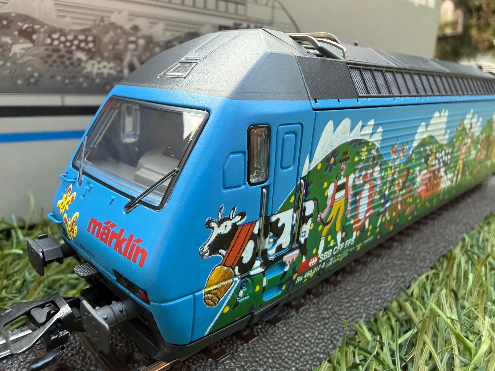 Märklin H0 Elektrische locomotief Re 460 digitaal SBB, Hobby en Vrije tijd, Wisselstroom, Locomotief, Ophalen of Verzenden, Zo goed als nieuw