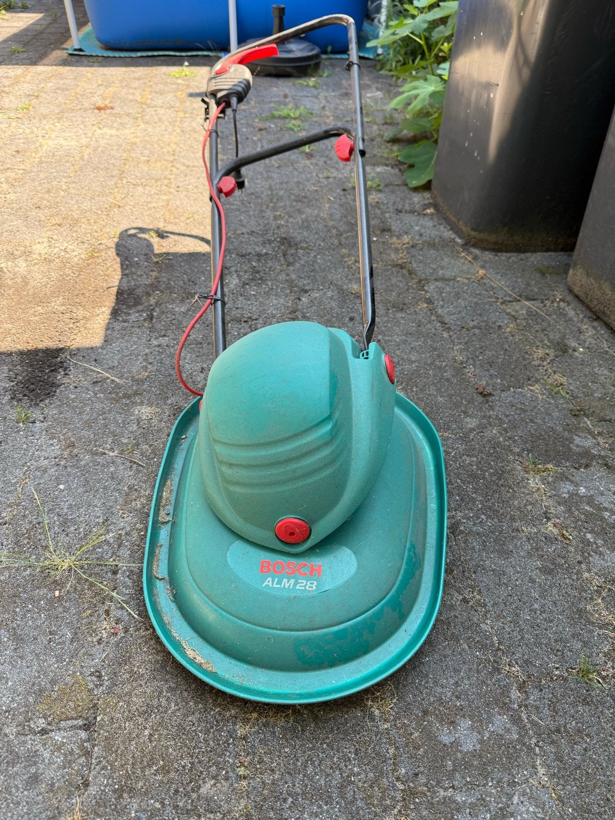 Bosch Grasmaaier – Gebruikt, In Goede Staat, Gebruikt, Elektrische grasmaaier, Minder dan 30 cm, Ophalen of Verzenden