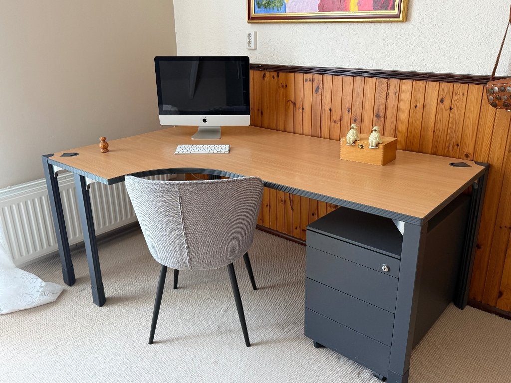 bureau, Ophalen, Demontabel, Gebruikt, 180 cm