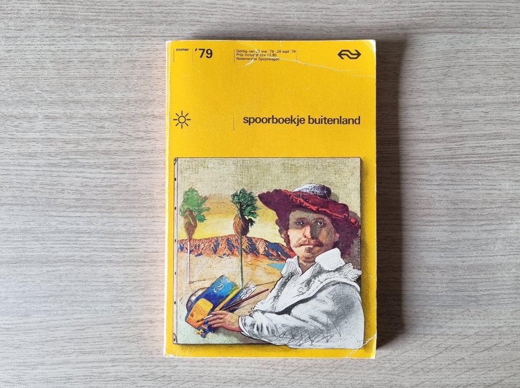 Spoorboekje buitenland 1979, Verzenden, Gebruikt, Trein, Boek of Tijdschrift