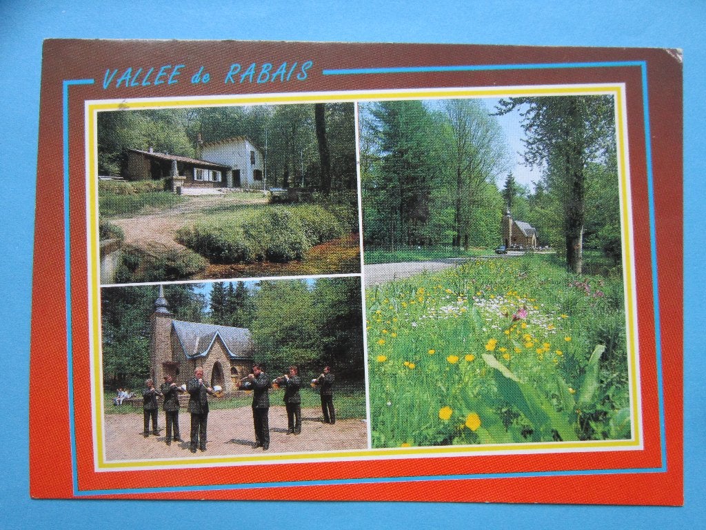 Ansichtkaart: België, VIRTON. VALLEE DE RABAIS, Verzamelen, Ophalen of Verzenden, 1980 tot heden, Gelopen, Brussel (Gewest)