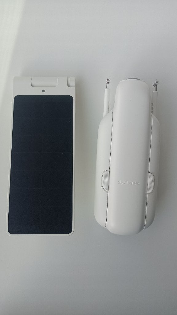 SwitchBot Curtain & Solar Panel, Automatische Gordijnopener, Ophalen, Zo goed als nieuw, Wit