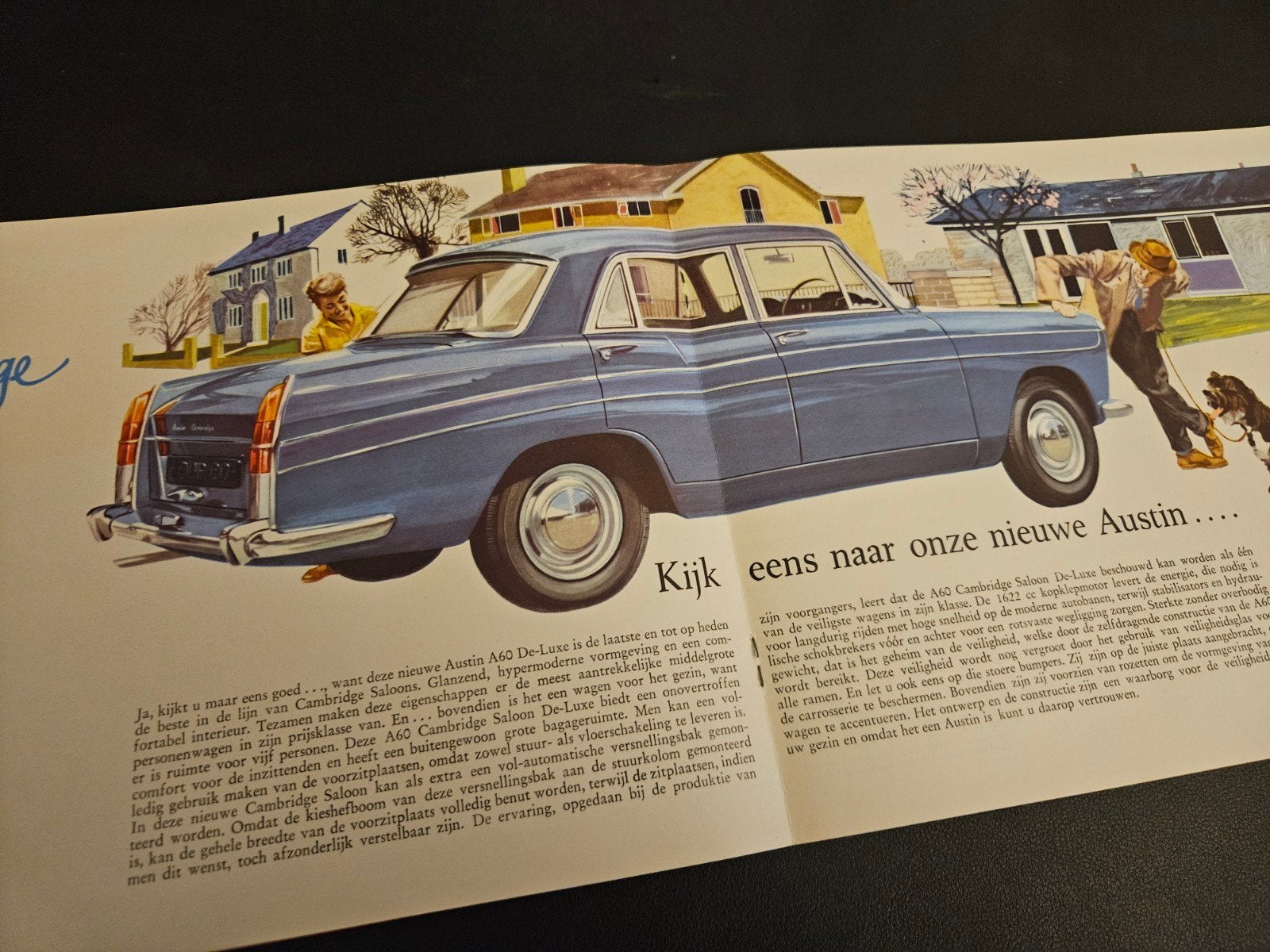 Brochure Austin A60 Cambridge 1962, Ophalen of Verzenden, Zo goed als nieuw, Overige merken