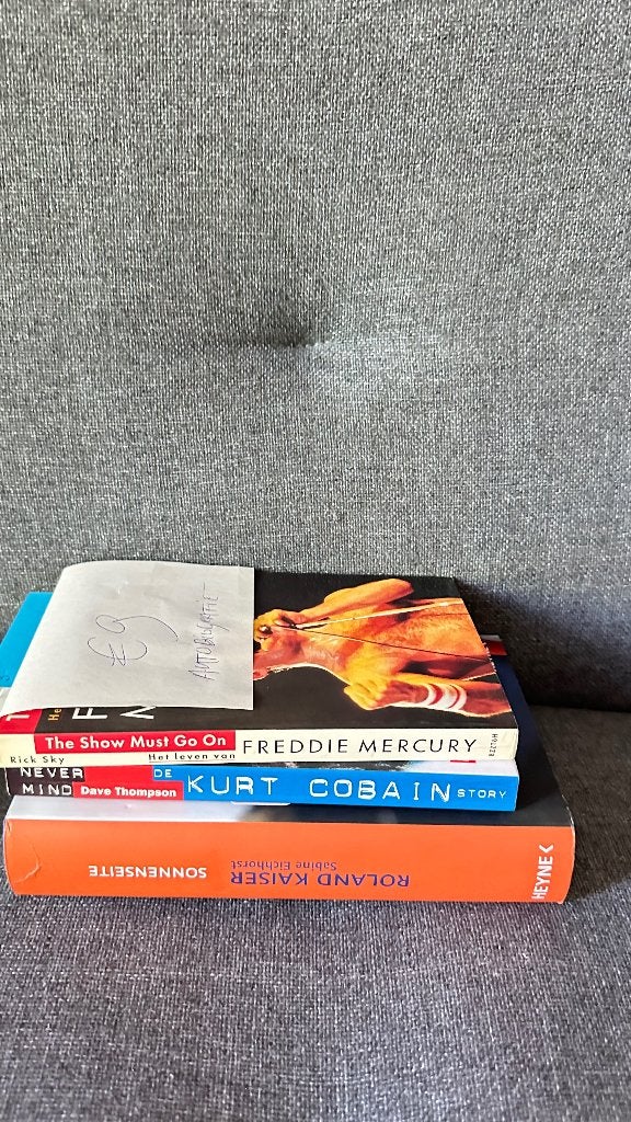 Boekenbundel biografieen, Ophalen of Verzenden, Gelezen, Diverse auteurs, Overige