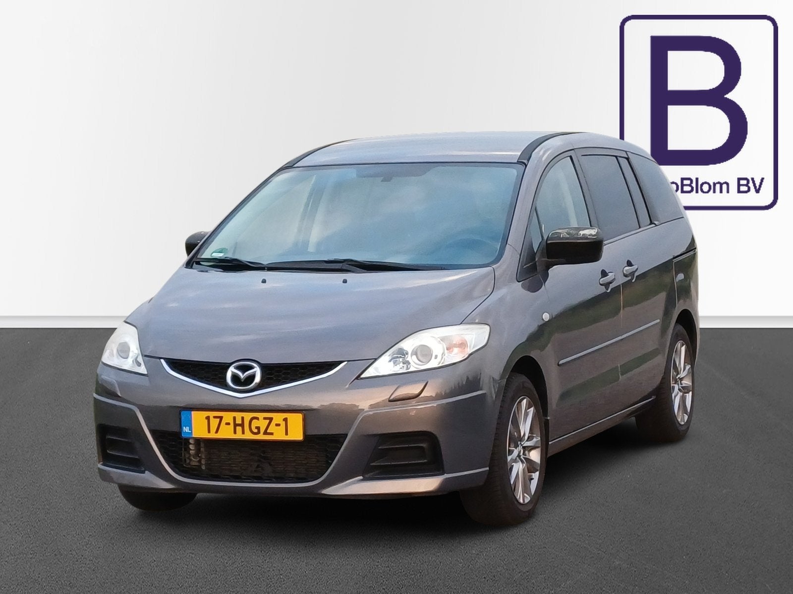 Mazda 5 1.8 TS 7 Pers /Lage KM!/Trekh/Airco/Carplay/Xenon/St, Auto's, Stof, Gebruikt, Zwart, 4 cilinders