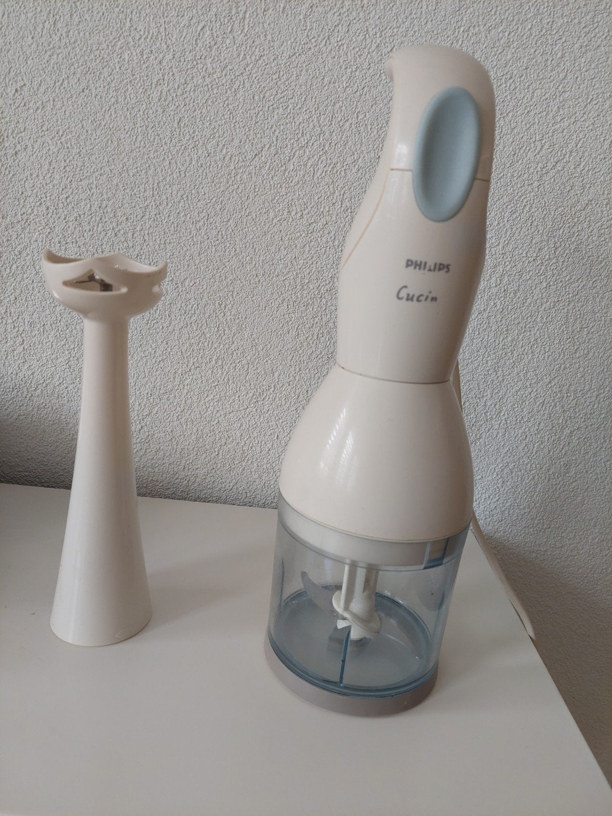 Philips Cucin Staafmixer met Hakmolen - Werkt Perfect., Minder dan 1 liter, Ophalen, Gebruikt