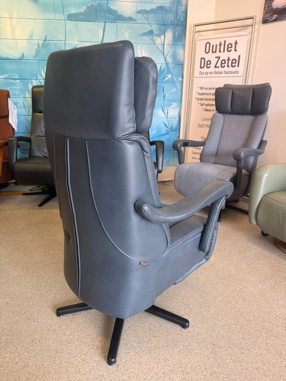 Nieuwe Dat Zit sta op stoel relax fauteuil gratis bezorgd, Ophalen of Verzenden, Nieuw, Leer, Ruim 100 A merken gebruikt en nieuw
